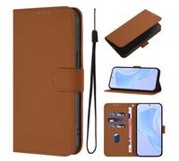 Case for Wiko T20, Candy Design Flip Folio Shockproof PU Leather Notebook Wallet Phone Cases with Kickstand Card Slot Magnetic Protective Cover for Wiko T20 brown