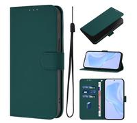 Case for Wiko T60, Candy Design Flip Folio Shockproof PU Leather Notebook Wallet Phone Cases with Kickstand Card Slot Magnetic Protective Cover for Wiko T60 black green