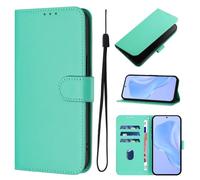 Case for Wiko T60, Candy Design Flip Folio Shockproof PU Leather Notebook Wallet Phone Cases with Kickstand Card Slot Magnetic Protective Cover for Wiko T60 green