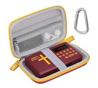 Case for Wonder Bible KJV/NIV- The Talking Audio Bible Player That You Can Listen to (Box Only) (Red, Case Only)