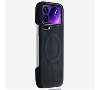 Case For Xiaomi 17 Pro Max/17 Pro/17, Super Slim Cover With Scratch-Resistant Wireless Charging Shell(Black,17)