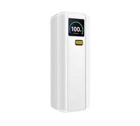 Case For Xiaomi 25000mAH 212W, Power Bank Silicone Protective Case, Power Supply Dustproof Protective Cover (Transparent White)