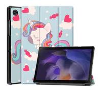 Case for Xiaomi Pad 7 Tablet, Slim Lightweight Trifold Stand Magnetic Hard Cover PU Leather Folio Book Cover Protective Shell for Xiaomi Pad 7,unicorn