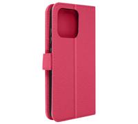 Case for Xiaomi Redmi 12C Video Stand Wallet Faux-leather Pink