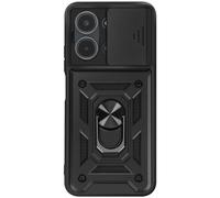 Case for Xiaomi Redmi 15C Shockproof MIL-STD 810G Camera Cover Ring Stand