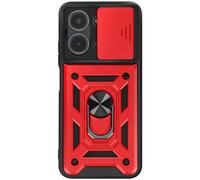 Case for Xiaomi Redmi 15C Shockproof MIL-STD 810G Camera Cover Ring Stand