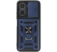 Case for Xiaomi Redmi 15C Shockproof MIL-STD 810G Camera Cover Ring Stand