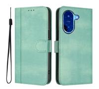 Case for Xiaomi Redmi A5 4G, Flip Wallet Phone Case Shockproof Retro PU Leather Protective Cover with Magnetic Clasp Kickstand Card Slots Holder Cover for Xiaomi Redmi A5 4G, Mint