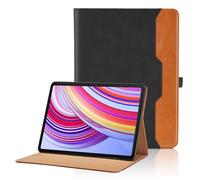 Case for Xiaomi Redmi Pad Pro 12.1 Inch 2024 PU Leather Protective Case with Pocket and Pen Loop, Auto Sleep/Wake Function Smart Cover with Stand Function - Black
