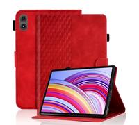 Case for Xiaomi Redmi Pad Pro 12.1 inch 2024 Tablet Protective Cover Premium Leather Folio Smart Case with Auto Sleep/Wake Pen Holder Card Slot for Xiaomi Redmi Pad Pro, Red