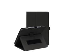 Case for XPPen Magic Note Pad 10.95 Inch, FJIASTB PU Leather Folding Cover with Pen Holder and Wrist Strap, Business Travel Portable (Black)