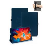 Case for XPPen Magic Note Pad 10.95 inch Tablet - PU Leather Folio Cover with Folding Stand,toergy Hand Strap & Pencil Holder,Dark Blue