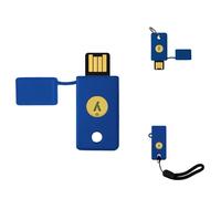 Case for YubiKey 5 NFC,Silicone Protective Cover Holder Fit for Yubico Security Key, Quick Access & Everyday Protection-Blue