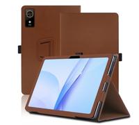 Case for ZTE Nubia Pad Plus Tablet 12 inch.(Brown) | Foldable Stand, Pen Holder, Full Protection.