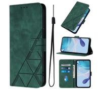 Case for ZTE Nubia RedMagic 11 Air, Flip Wallet Phone Case Shockproof PU Leather Book Folio Protective Cover with Magnetic Clasp Kickstand Card Slots Holder for ZTE Nubia RedMagic 11 Air, Green