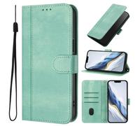 Case for ZTE Nubia RedMagic 11 Air, Flip Wallet Phone Case Shockproof Retro PU Leather Protective Cover with Magnetic Clasp Kickstand Card Slots Holder Cover for ZTE Nubia RedMagic 11 Air, Mint