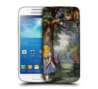 Case Fun Alice in Wonderland Cheshire Cat Snap-on Hard Back Case Cover for Samsung Galaxy S4 Mini (i9190)