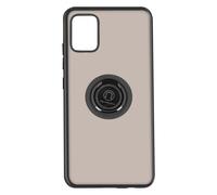 Case Galaxy A51 Bi-material Metal Ring Function Stand
