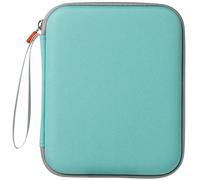 Case Holder for Yoto Card, 80 Pockets 10 Page Sleeves Storage Folder Organiser Binder Album with Zipper for Player Mini Audio Cards (Light Sea Green)