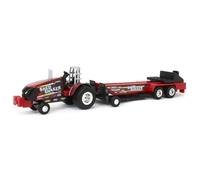 Case IH ERTL 1/64 Shed Shaker Pulling Tractor with Sled 47619
