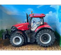 Case IH Optum CVX 300 Farmland Tractor Toy Diecast Bburago 1:50-BOX LITTLE TORN