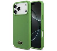 Case IPHONE 17 Pro Max Lacoste Iconic Petit Pique Green Logo Crocodile Magsafe