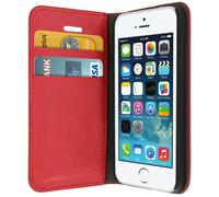 Case IPHONE 5/5S/Se Leather Genuine And Finishing Stitched - Red