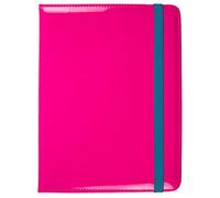 Case It Innovate Protective PU Leather Universal Folio Case for 6 - 8-Inch Tablet - Neon Pink