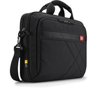 Case Logic DLC-115 Polyester Briefcase for 15.6-Inch Laptop and Tablet - Black