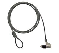 Case Logic CLSL2 Cable Lock/Combination Lock/Safety Number Notebook 2m Ovp New