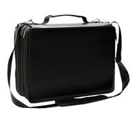 Case' Marker Organizer - Pencil Case with Zip, Stationery Bag Case | Pencil Case Organizer, Large Capacity with Portable Door Within Reach from Envelopmen, Black, riferimento alla descrizione