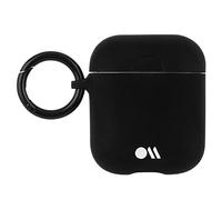 Case-Mate - AirPods Hook Ups Case & Neck Strap - Black