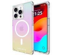 Case-Mate BLOX iPhone 15 Pro Case - Iridescent Rainbow [12ft Drop Protection] [Compatible with MagSafe] Magnetic Cover with Square Edges for iPhone 15 Pro 6.1", Anti-Scratch, Shock Absorbent, Slim Fit