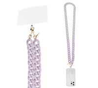 Case-Mate Crossbody Phone Lanyard/Chain - Hands-Free Strap - Lavender