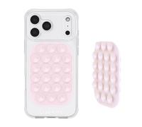 Case-Mate Double-Sided Suction Cup Phone Mount - Anti-Slip Sticky Phone Grip/Holder - Content Creator Essentials Compatible w/iPhone, Android & Cases - Detachable Accessories w/No Residue - Pink