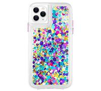 Case-Mate - Glitter Waterfall - Protective Case Cover for iPhone 11 Pro Max Compatible with Wireless Charging - Confetti