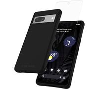 Case-Mate Google Pixel 7A Case with Screen Protector (FlexiShield) [6.1",2023] [12 FT Drop Protection] [Wireless Charging] Tough Black Phone Case for Google Pixel 7A - Shockproof, Anti-Scratch, Slim