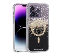 Case-Mate iPhone 14 Pro Case - Karat Onyx [10ft Drop Protection] [Compatible with MagSafe] Magnetic Cover with Cute Bling Sparkle for iPhone 14 Pro 6.1", Anti-Scratch, Shock Absorbent, Slim Fit