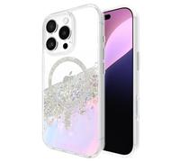 Case-Mate iPhone 16 Pro Case [Compatible with MagSafe] - Sparkly Holographic Phone Case with 12ft Drop Protection - Premium Magnetic Cover for iPhone 16 Pro - Karat Iridescent