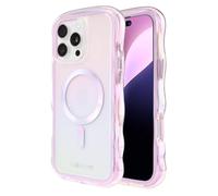 Case-Mate iPhone 16 Pro Max Case [Compatible with MagSafe] - Stylish Iridescent Phone Case with 12ft Drop Protection - Premium Magnetic Cover for iPhone 16 Pro Max - Soap Bubble Wavy