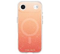 Case-Mate iPhone 17 Air Case [Compatible with MagSafe] - Stylish Sparkly Phone Case with 12ft Drop Protection - Premium Magnetic Cover for iPhone 17 Air - Twinkle Orange Ombre