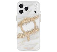 Case-Mate iPhone 17 Pro Max Case [Compatible with MagSafe] - Stylish Marble Phone Case with 12ft Drop Protection - Premium Magnetic Cover for iPhone 17 Pro Max - Karat Granite