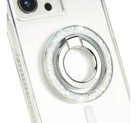 Case-Mate Magnetic Phone Grip and Phone Ring Holder - Magnetic iPhone Holder - Removable MagSafe iPhone Accessories - Rotatable Kickstand for iPhone 16 Pro Max/ 15 Pro Max/ 14/ 13/ 12 -Twinkle Diamond