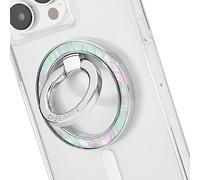 Case-Mate Magnetic Phone Grip & Phone Ring Holder - Magnetic Holder - Compatible with MagSafe - Rotatable Kickstand Compatible with iPhone 14 Pro Max/13 Pro Max/12 Pro Max - Mother of Pearl