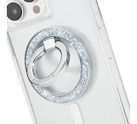 Case-Mate Magnetic Phone Ring Holder & iPhone MagSafe Stand - Removable MagSafe Phone Holder for Hand - Thin Collapsible Grip Ring for iPhone Pro Max 16/15 Pro Max/14/13/12/S25 Ultra - Twinkle Disco