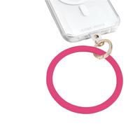 Case-Mate Phone Bangle Bracelet & Keychain Wristlet for Women - Detachable Wrist Key Ring Bracelet with Tether Tab - Fits iPhone, Galaxy, Pixel and Other Phone Cases - Fuchsia