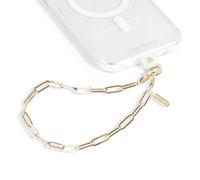 Case-Mate Phone Charm with Gold Metal Chain - Detachable Phone Lanyard, Hands-Free Wrist Strap, Adjustable Phone Grip Strap, Accessory for Women - iPhone 16 Pro Max/15 Pro Max/14 Pro Max/13/12 - Gold