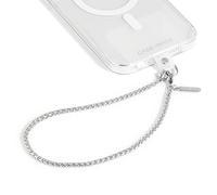 Case-Mate Phone Charm with Silver Chain - Detachable Phone Lanyard, Hands-Free Wrist Strap, Adjustable Phone Strap Grip for Women - iPhone 15 Pro Max/ 14 Pro Max/ 13 Pro Max / 12 - Dainty Silver Chain