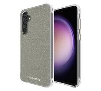 Case-Mate Samsung Galaxy S23 FE 5G Case [6.4"] [12ft Drop Protection] [Wireless Charging] Sheer Crystal Gold Phone Case for Samsung Galaxy S23 FE 5G - Luxury Bling Glitter w/Anti-Scratch, Shockproof