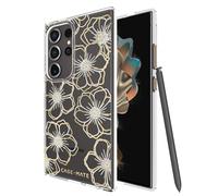 Case-Mate Samsung Galaxy S24 Ultra Case [6.8”] [12ft Drop Protection] [Wireless Charging] Floral Gems Phone Case for Samsung Galaxy S24 Ultra - Cute Bling Sparkle, Anti-Scratch Tech, Shockproof, Slim